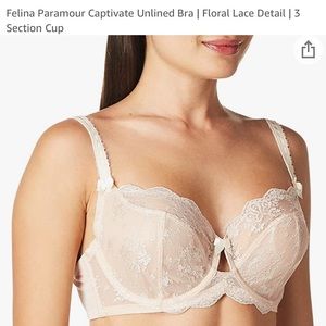 New! Unlined lace bra | 34DD